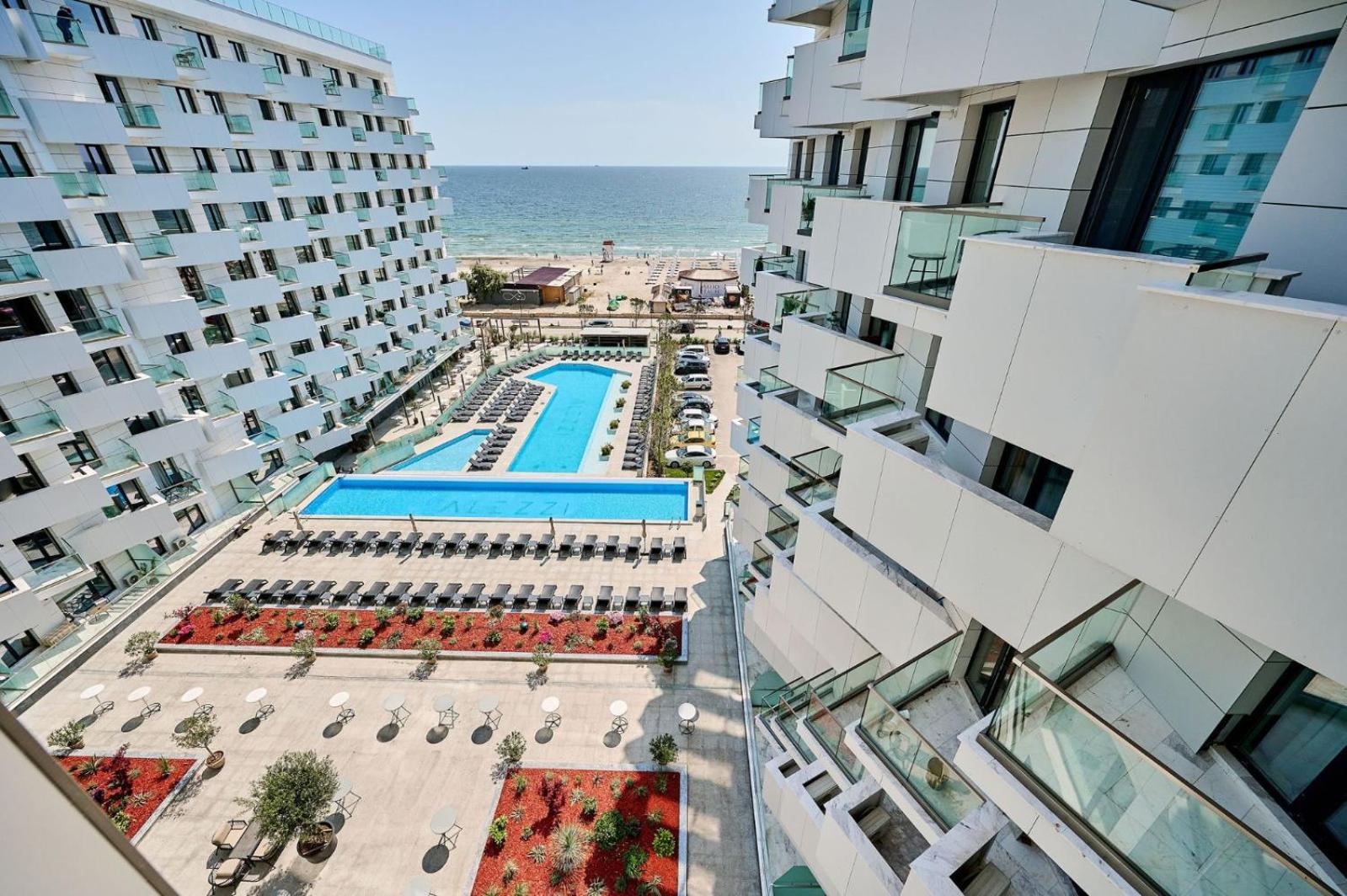 Ademar Luxury Apartment- Spa&Pool Beach Resort Mamaia Eksteriør billede